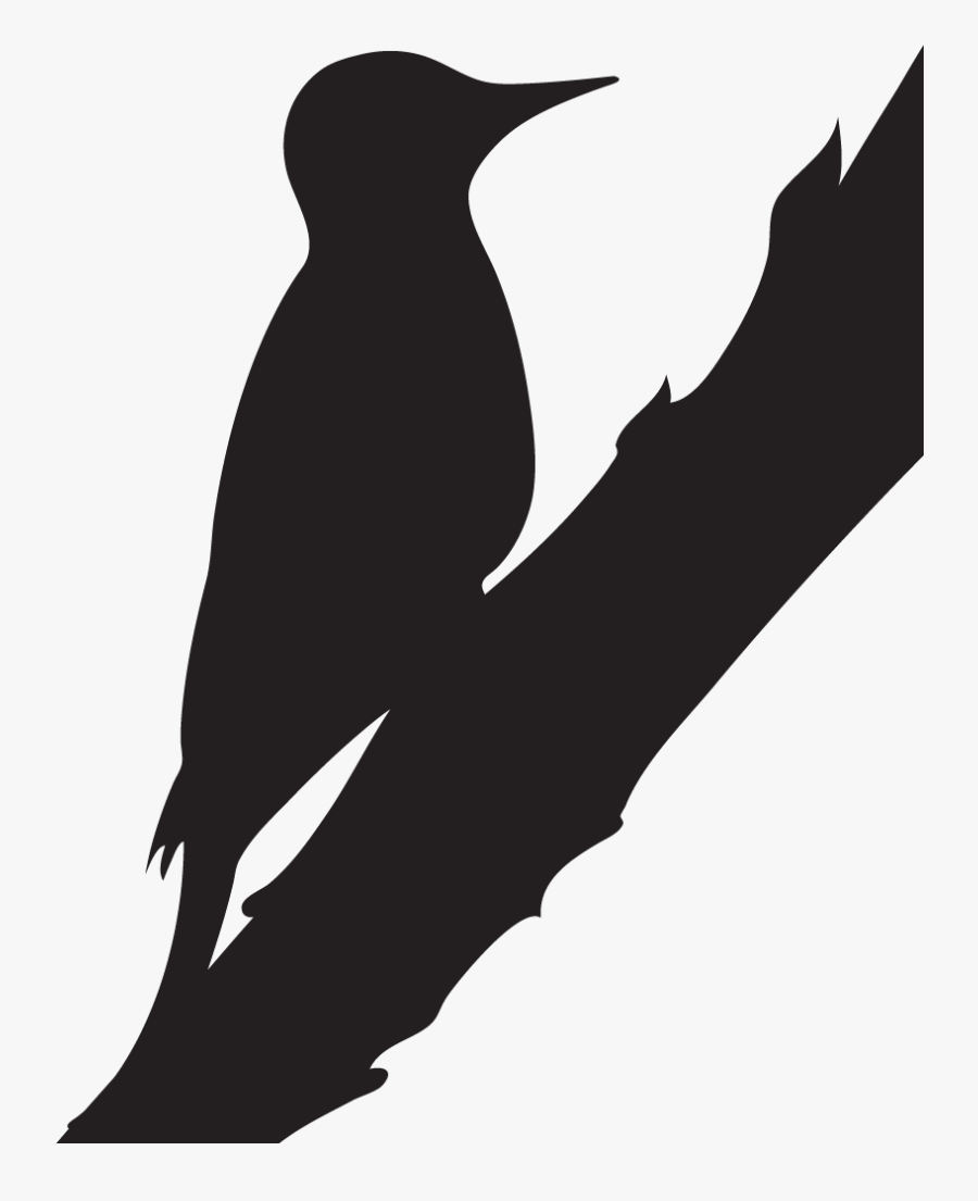 Black White And Red Woodpeckers, Transparent Clipart