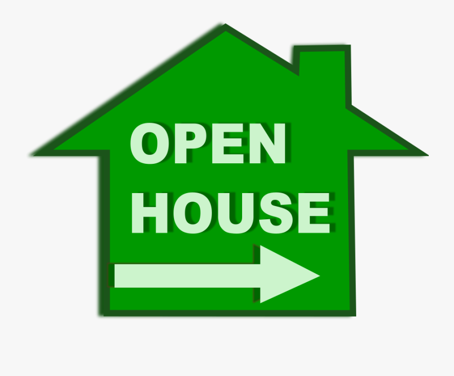 Open House Icon Free Vector - Open House Clip Art Png, Transparent Clipart