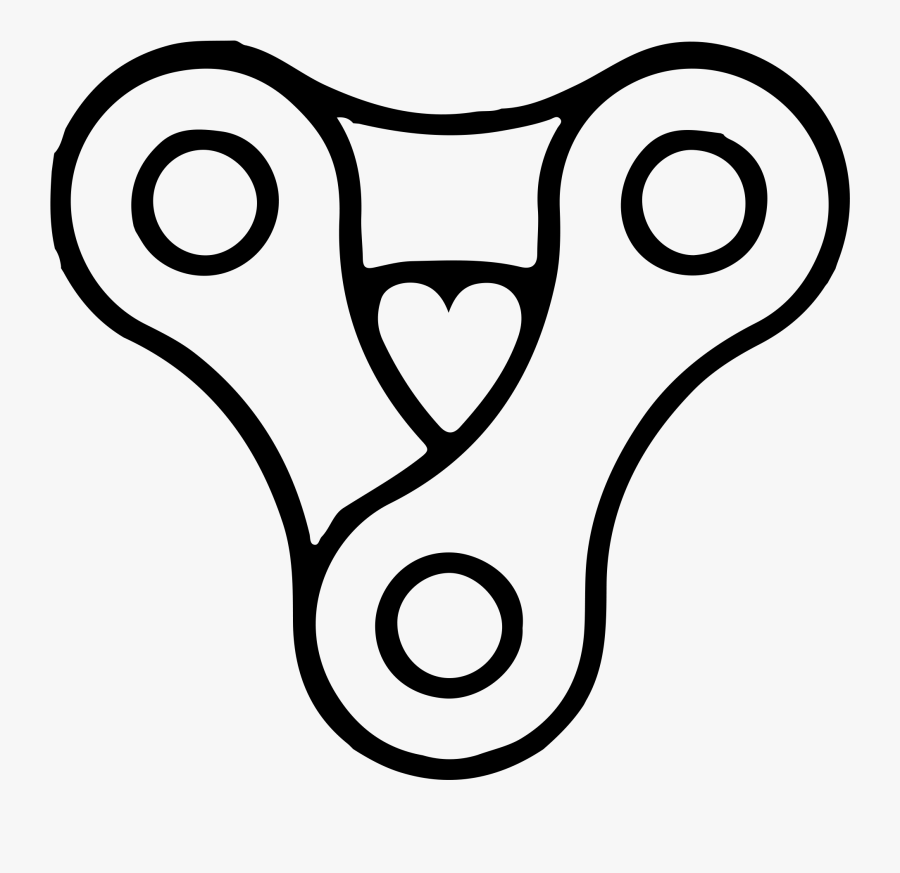 Bike Chain Drawing - Bike Chain Black And White, Transparent Clipart