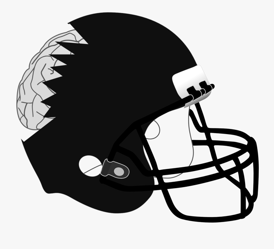 American Football Helmets Carolina Panthers Motorcycle - Black Football Helmet Png, Transparent Clipart
