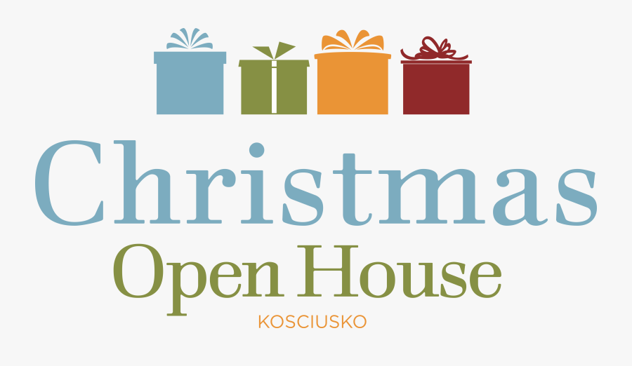 Christmas Open House, 1-5pm - Graphic Design, Transparent Clipart