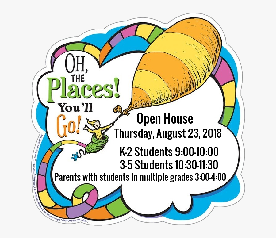 Oh The Places Youll Go Dr Seuss, Transparent Clipart