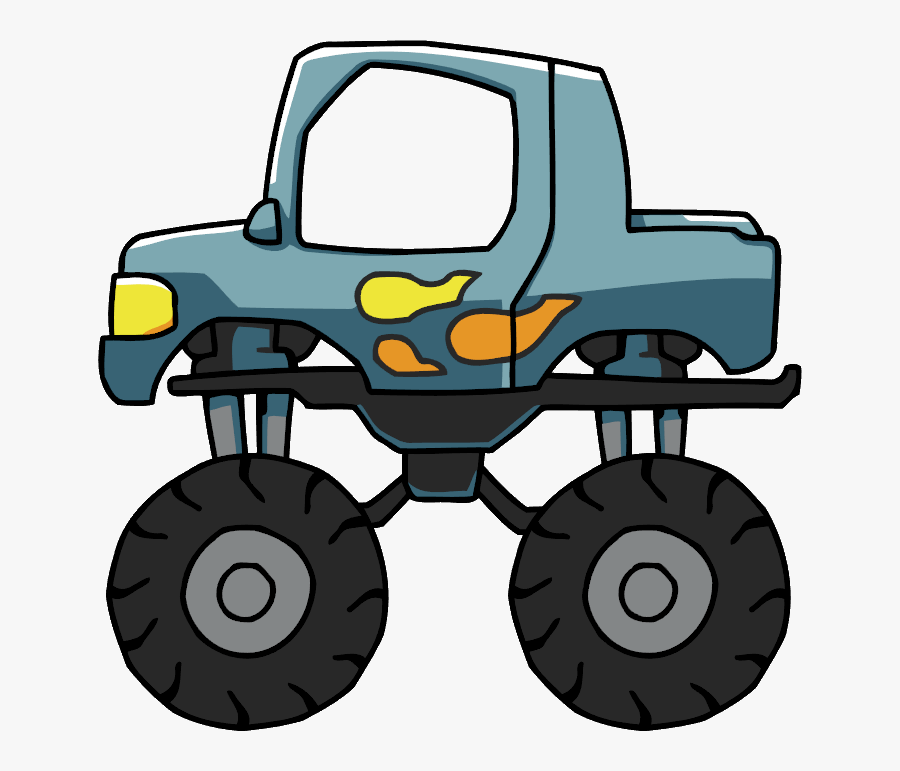 Monster Truck - Monster Truck Transparent Background, Transparent Clipart