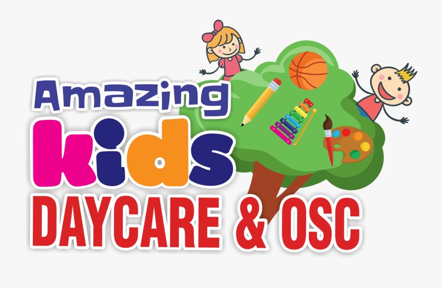 Home Amazing Kids Logo - Kids Daycare Logo, Transparent Clipart