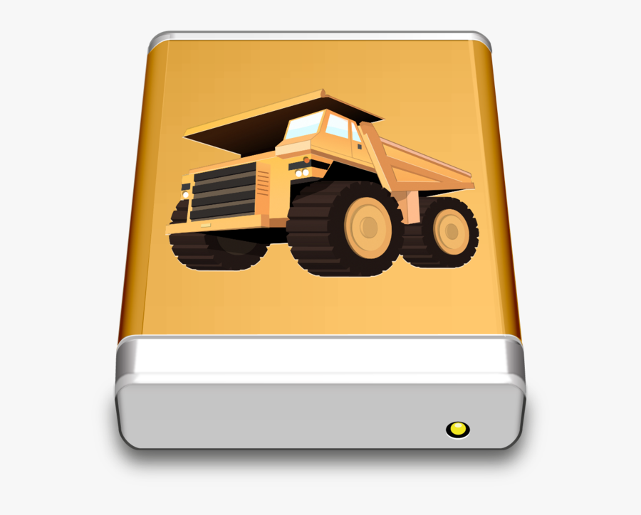 Dump Truck Greenqloud Hpcloud - Illustration, Transparent Clipart