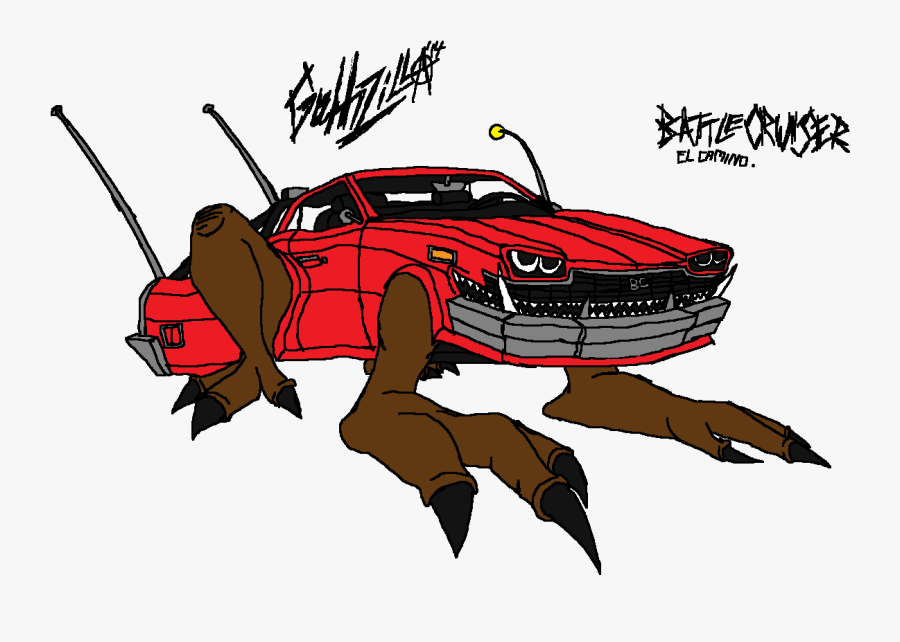 A Real Monster Truck - Classic Car, Transparent Clipart