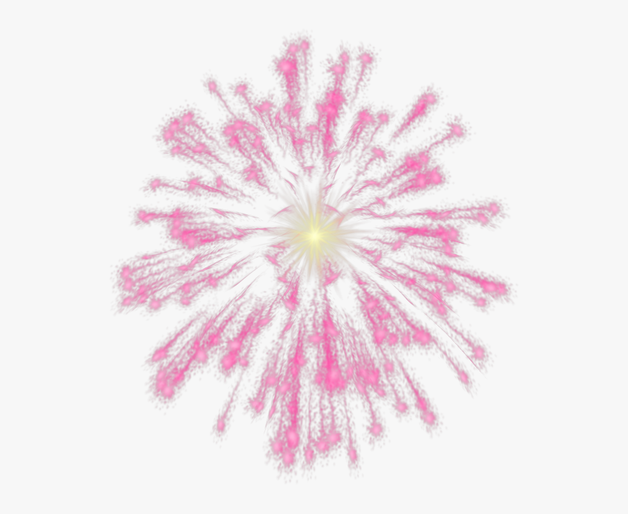 Pink Fire Works Transparent, Transparent Clipart