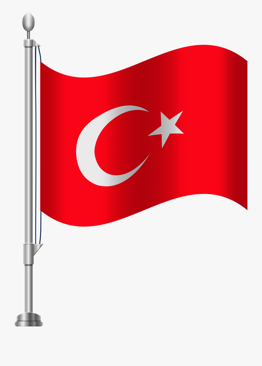 Turkey Flag Png Clip Art, Transparent Clipart