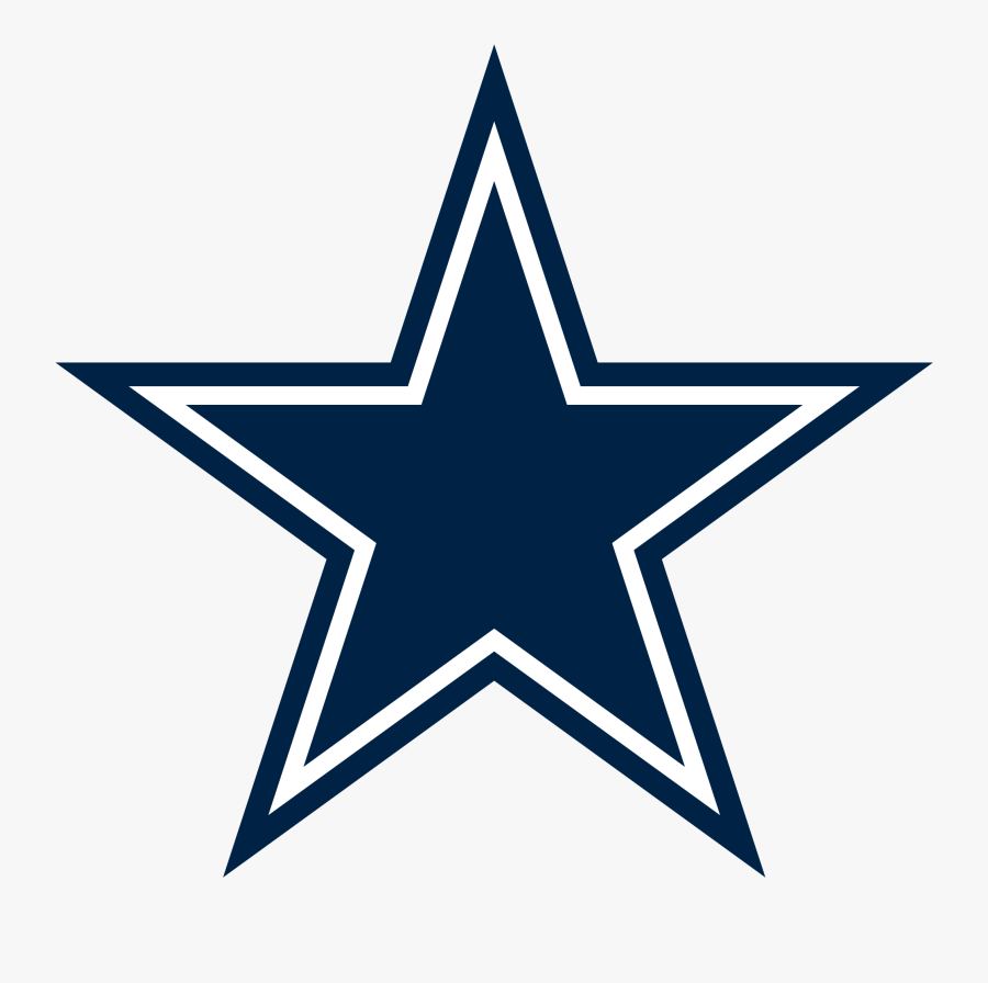 Clip Art Dallas Cowboys Star Clip Art - Dallas Cowboys Logo Png, Transparent Clipart