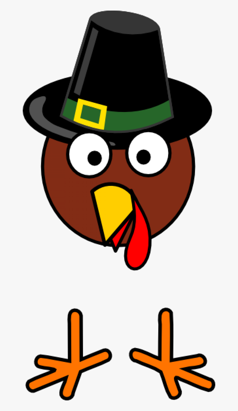Permalink To Turkey Head Clipart Clip Art Turkey Feet
