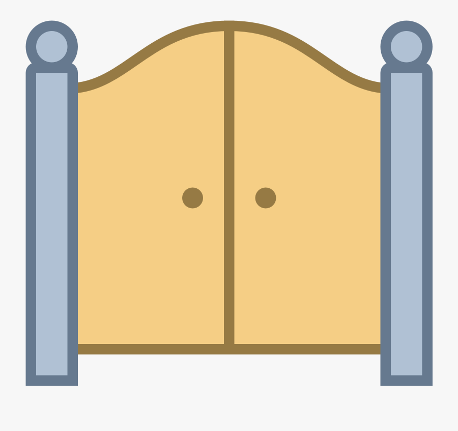 Door Clipart Front - Gate Png Clipart, Transparent Clipart