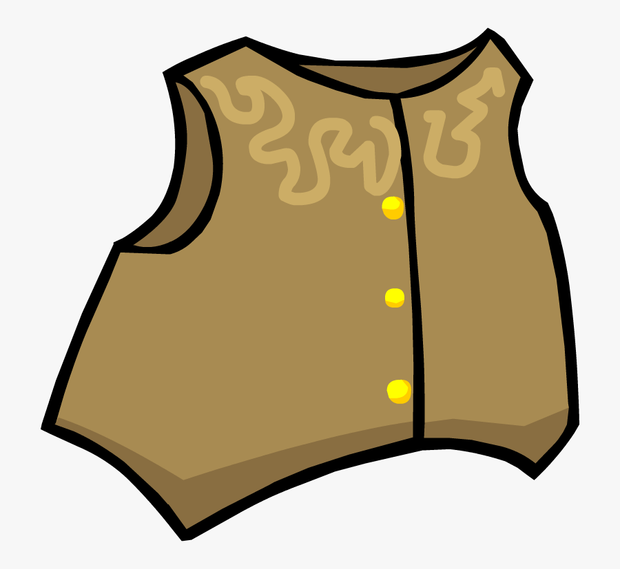 Jacket Clipart Cowboy - Cowboy Vest Clipart, Transparent Clipart