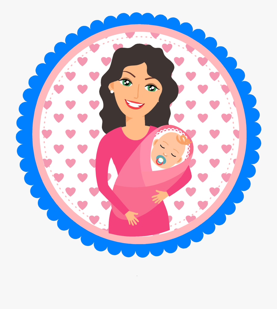 Mom And Baby Png, Transparent Clipart