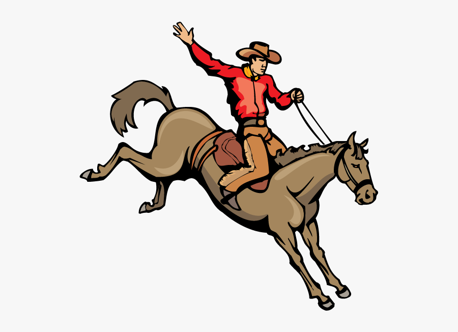Transparent Horse Saddle Clipart - Horse Cowboy Clip Art, Transparent Clipart