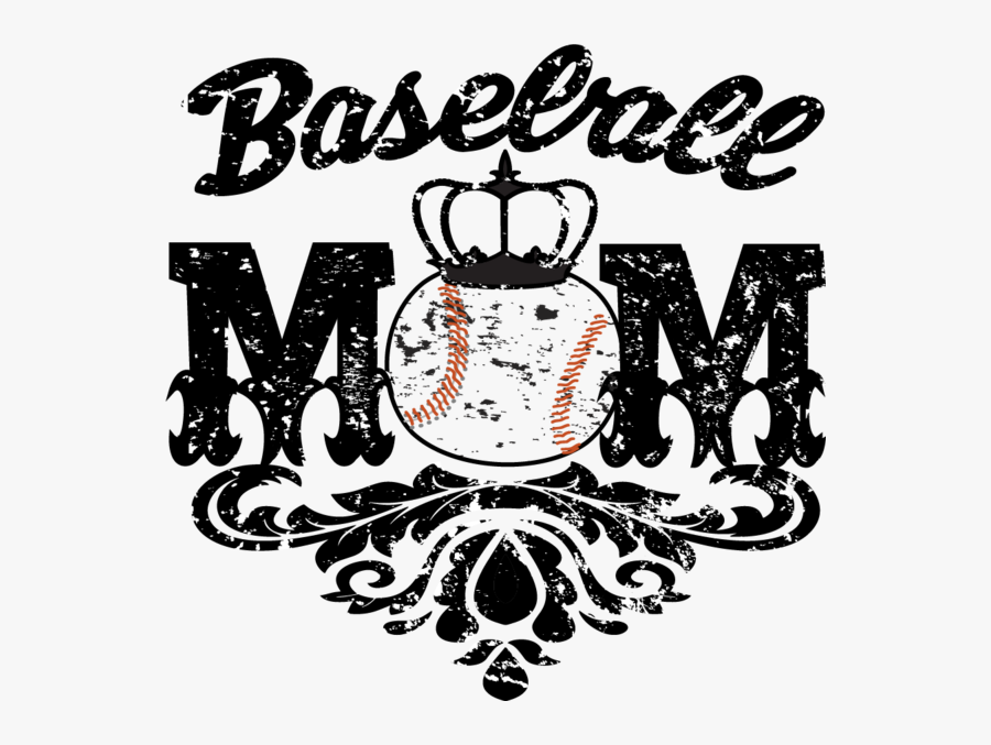 Clip Art Baseball Mom Clipart - Illustration, Transparent Clipart
