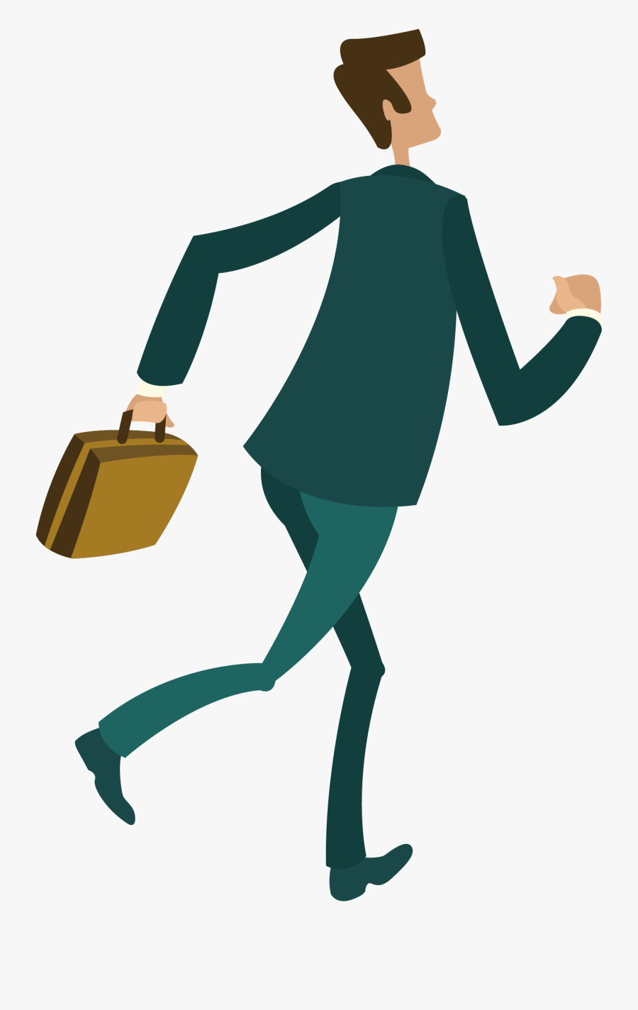 Fire Door Building Clip Art - Run To The Door, Transparent Clipart