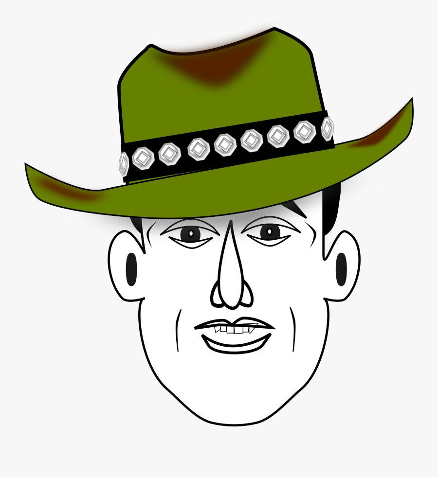 Cowboy Clipart , Png Download - Cartoon Topi Cowboy, Transparent Clipart