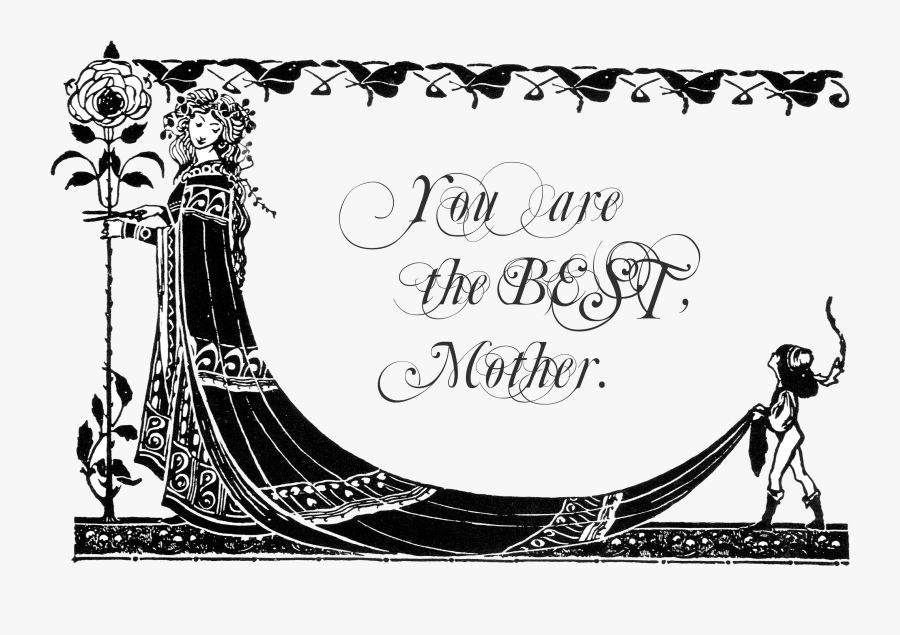 Art Nouveau Vector Free, Transparent Clipart