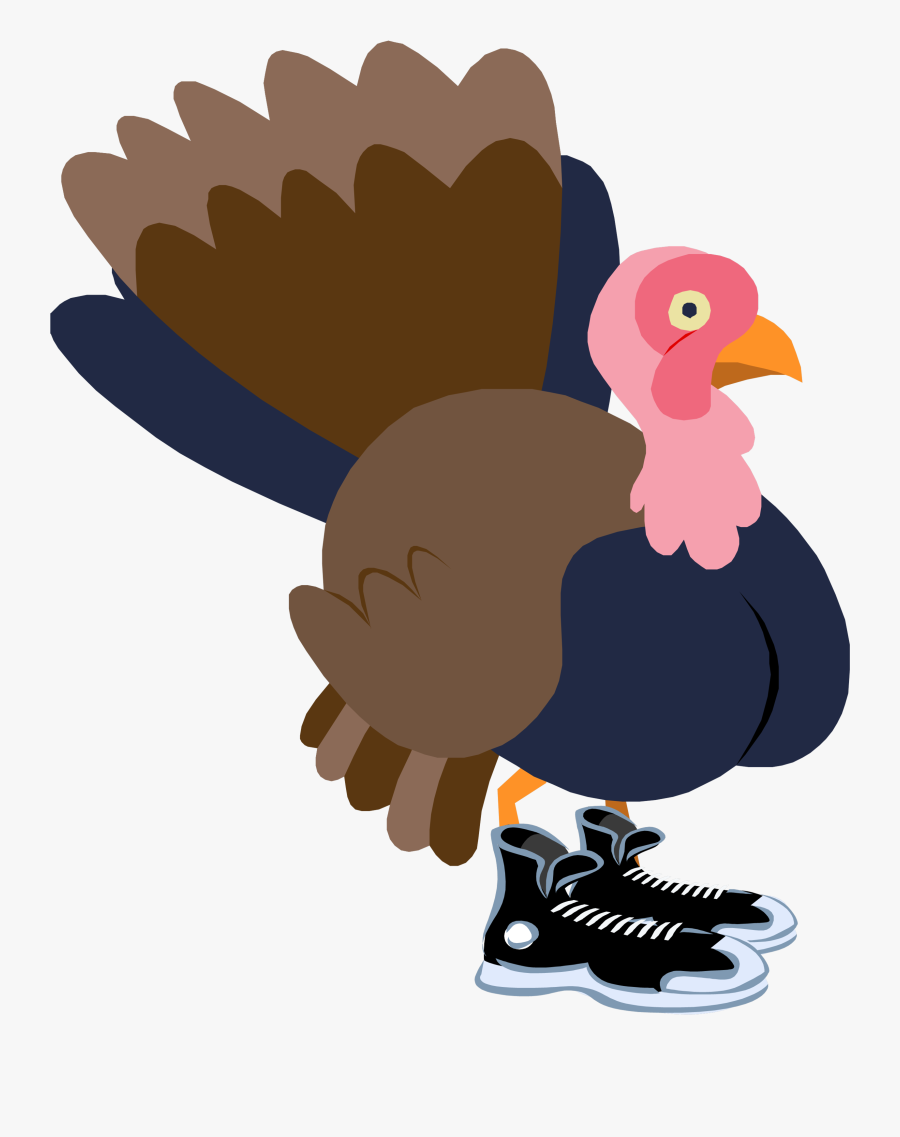 Turkey Cartoon - Cartoon, Transparent Clipart
