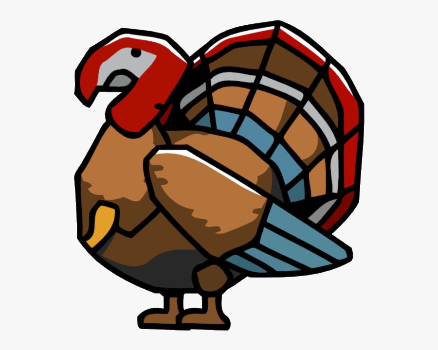 Transparent Turkey Clipart - Scribblenauts Turkey, Transparent Clipart