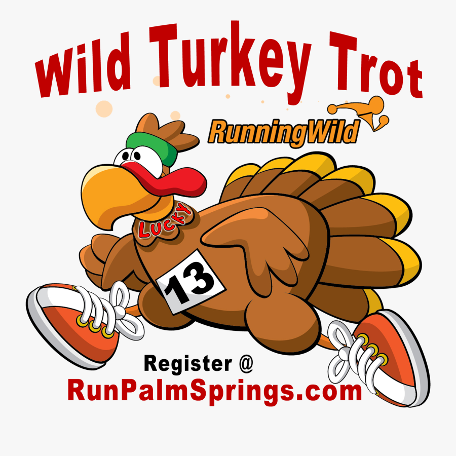 2017 Running Wild"s Wild Turkey Trot 5k Freeuse Download - Turkey Trot, Transparent Clipart