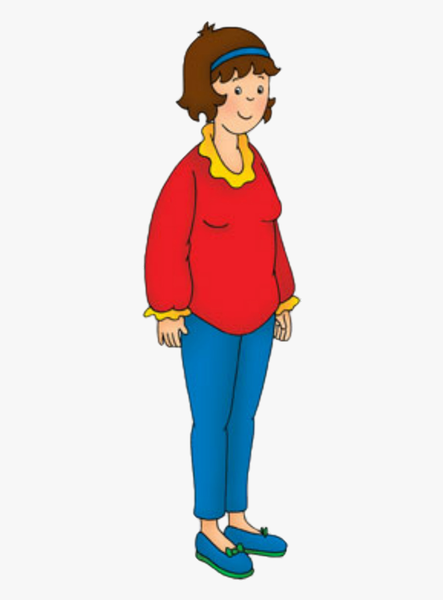 Transparent Mom Clip Art - Caillou Mom Png, Transparent Clipart