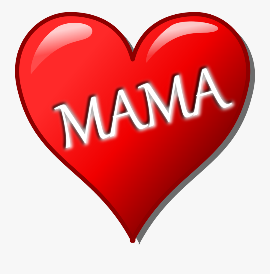 Mom Hearts - Mother Day Date 2017, Transparent Clipart