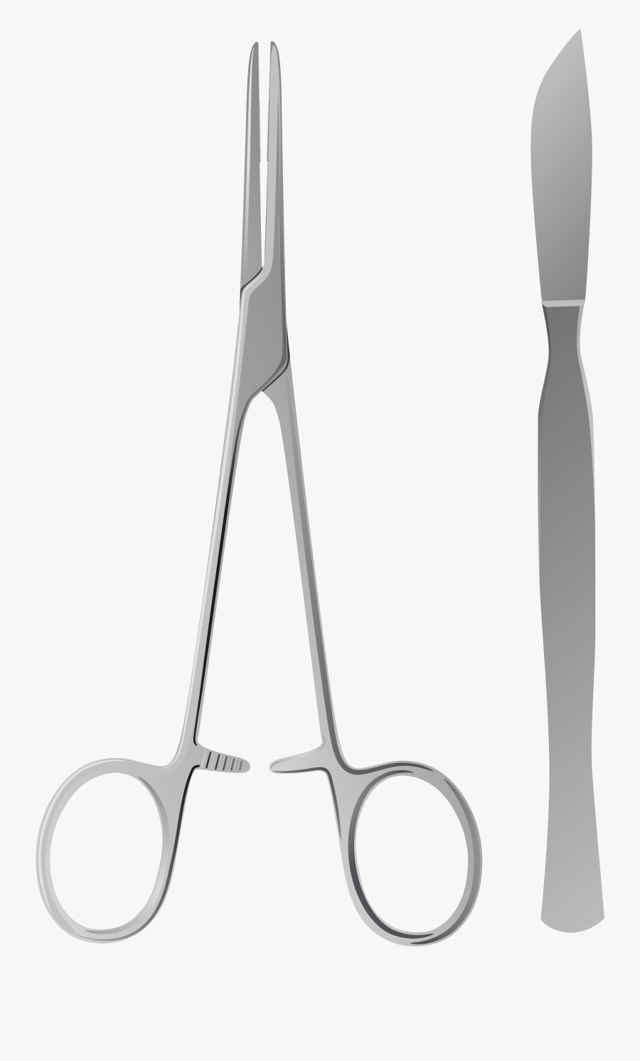 Medical Kit With Forceps Png Clip Art - Surgical Instruments Clipart Transparent, Transparent Clipart