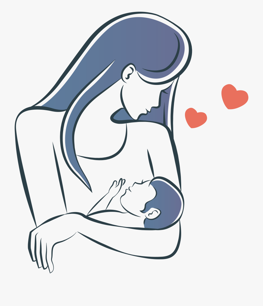 Clip Art Mom Illustration, Transparent Clipart