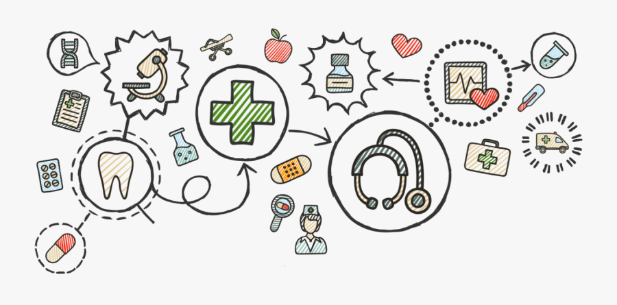 Medical Mentoring Header - Pharmacy Teamwork, Transparent Clipart