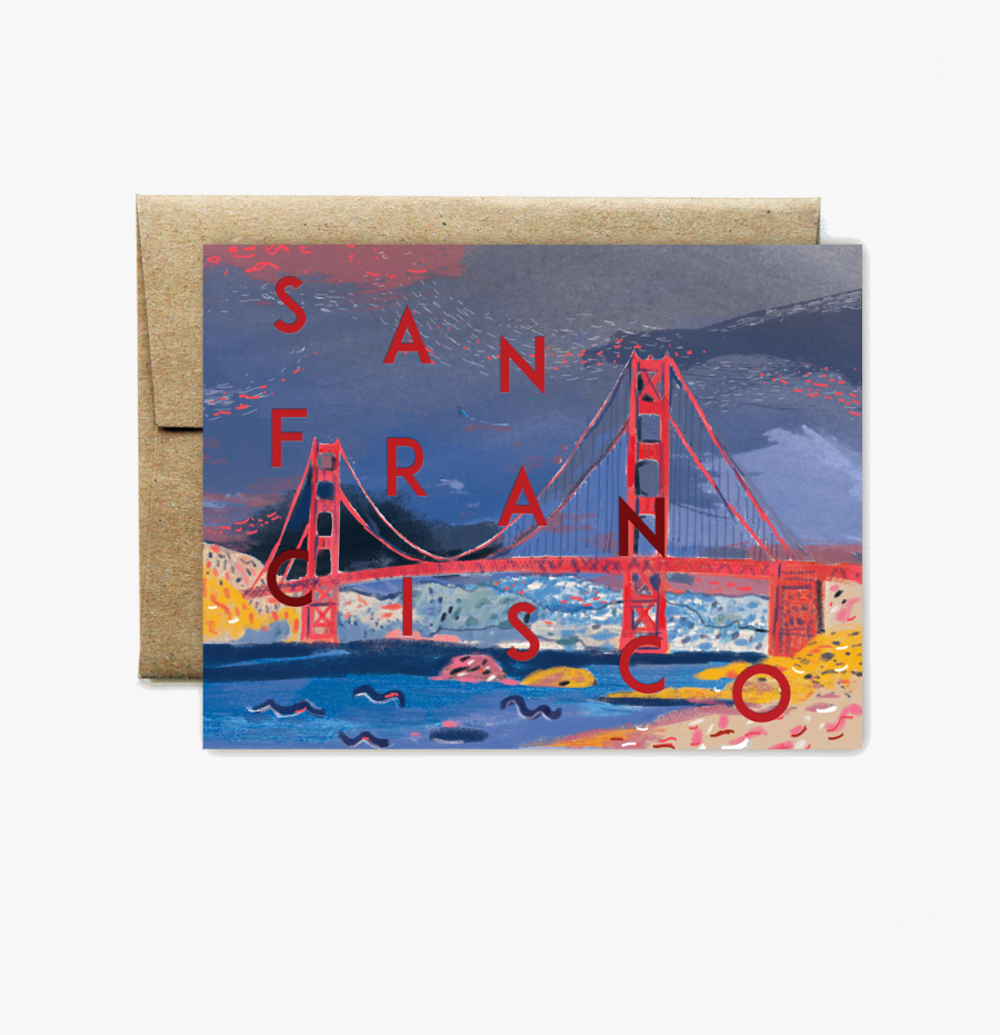 Golden Gate Bridge Clipart Skyline - Bridge San Francisco Toy, Transparent Clipart