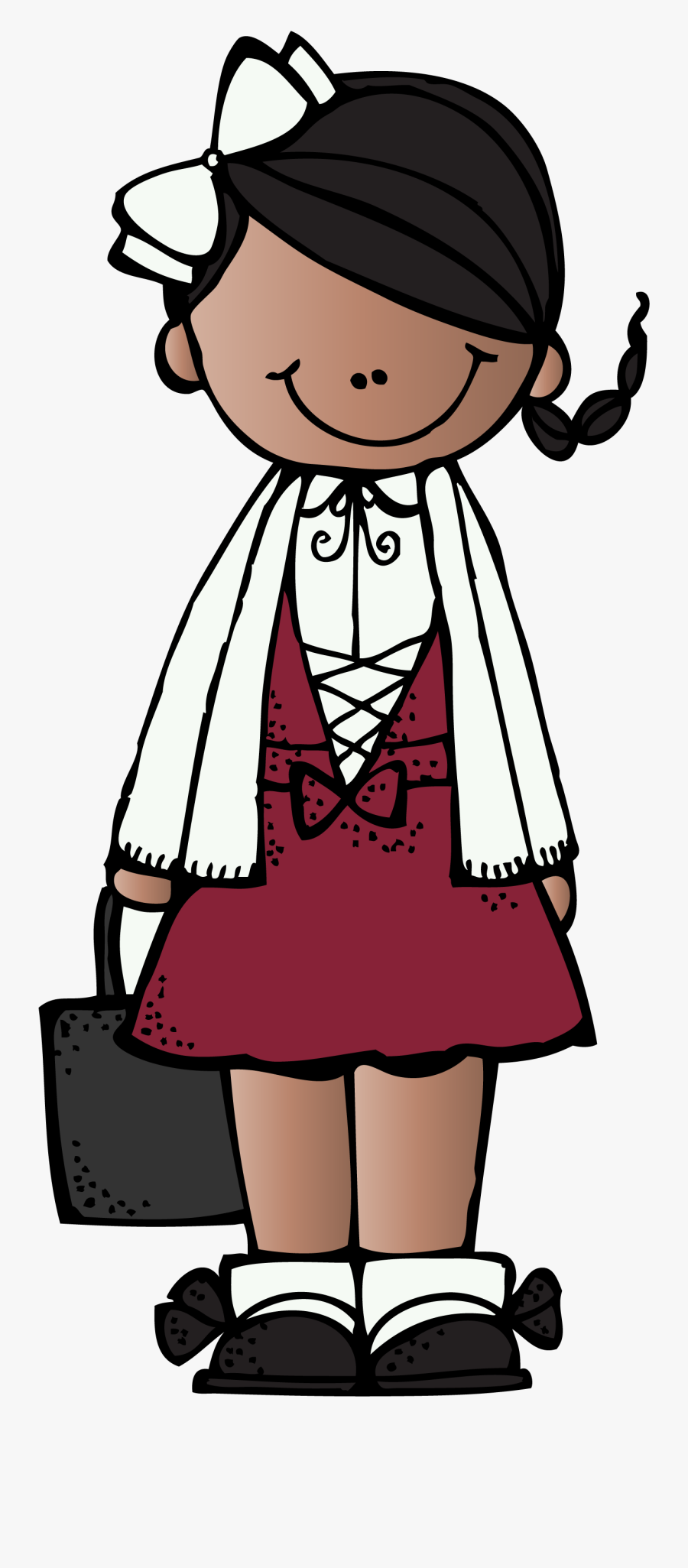 Ruby Bridges Melonheadz 13 Colored Salón - Ruby Bridges Easy Drawing, Transparent Clipart