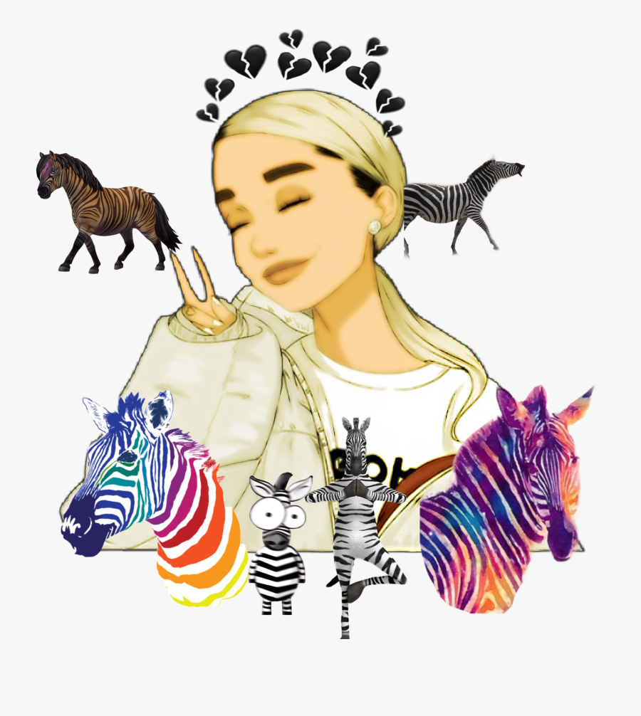Painting With A Twist Rainbow Zebra Clipart , Png Download - Illustration, Transparent Clipart