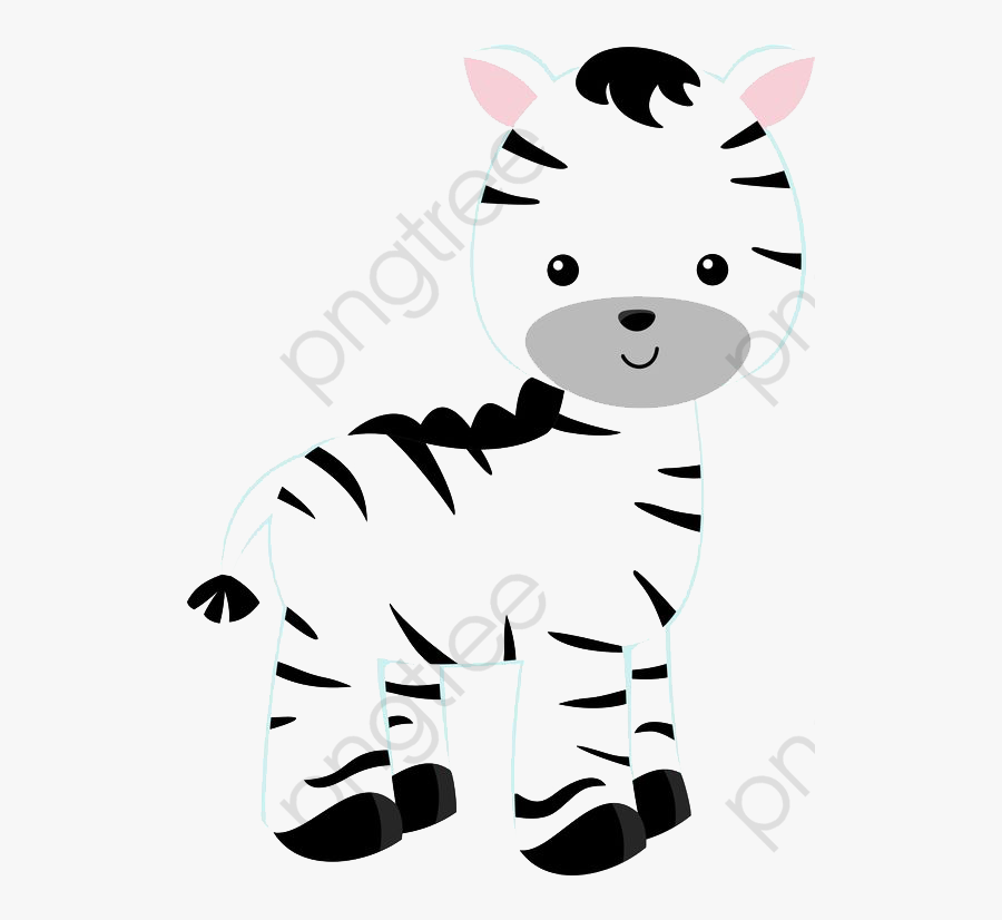 Baby Zebra - Bebes Animalitos De La Selva, Transparent Clipart