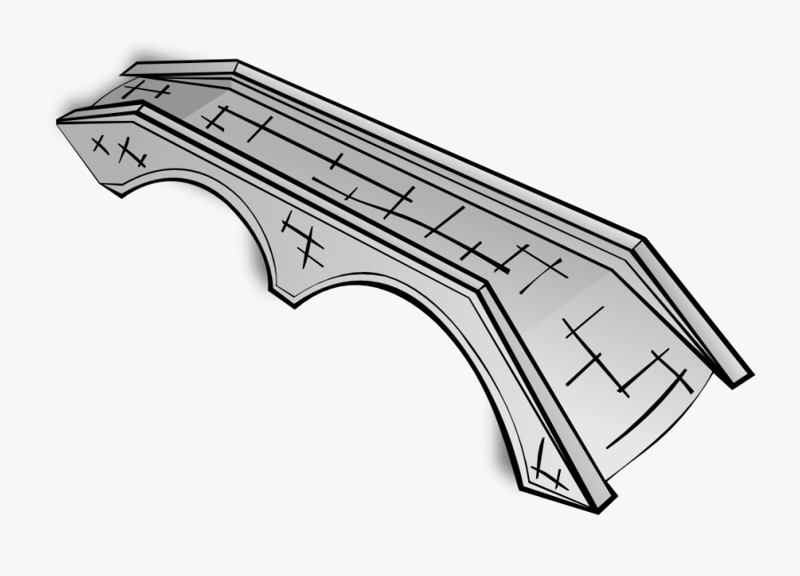 Rpg Map Symbol - Bridge Clip Art, Transparent Clipart