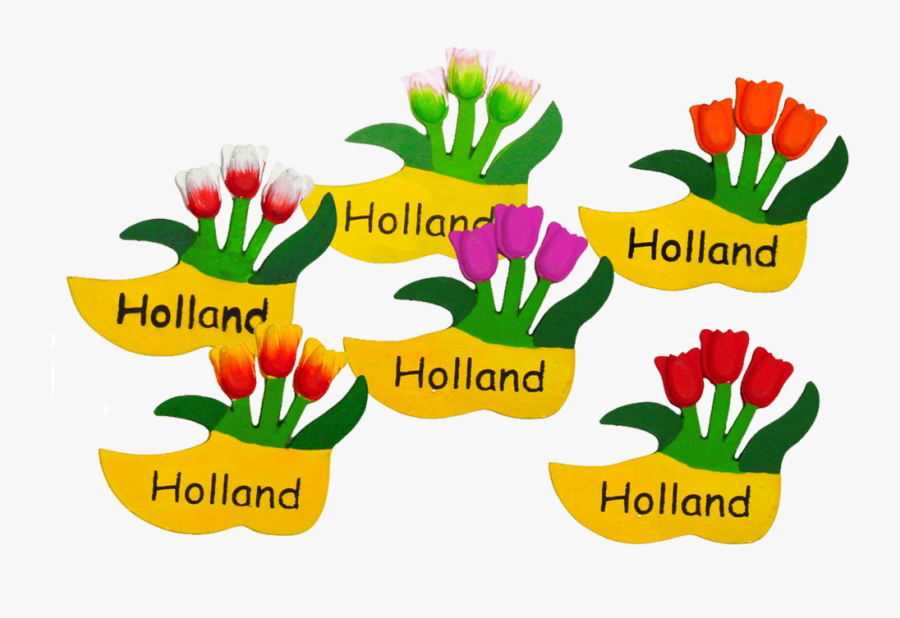 Wooden Sign Holland Shoe Tulip Small, Transparent Clipart