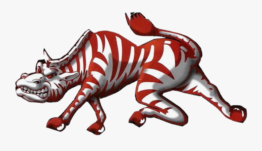 School Logo - Pine Bluff Zebras Logo, Transparent Clipart
