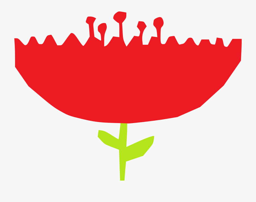 Red Tulip Clip Arts - Tulip, Transparent Clipart