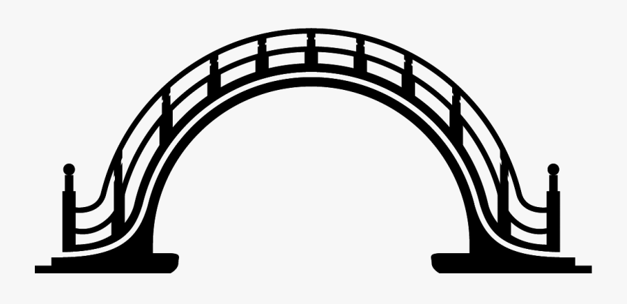 Clip Art Japan Garden Bridge - Japanese Tea Garden Clip Art, Transparent Clipart