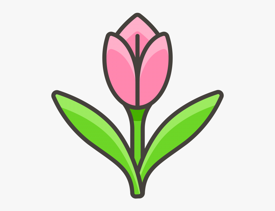 Tulip Emoji Icon - Plantas Emoji, Transparent Clipart