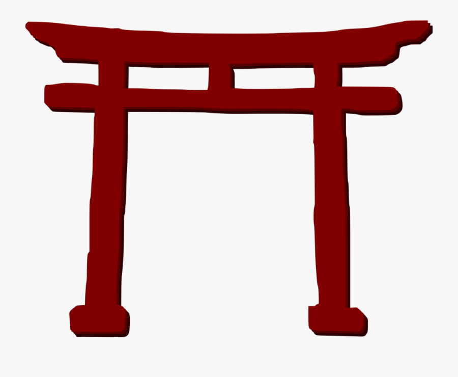 Golden Gate Bridge Clipart - Torii Gate Png, Transparent Clipart