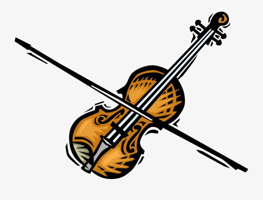Transparent Violin Bow Clipart - Music Materials, Transparent Clipart