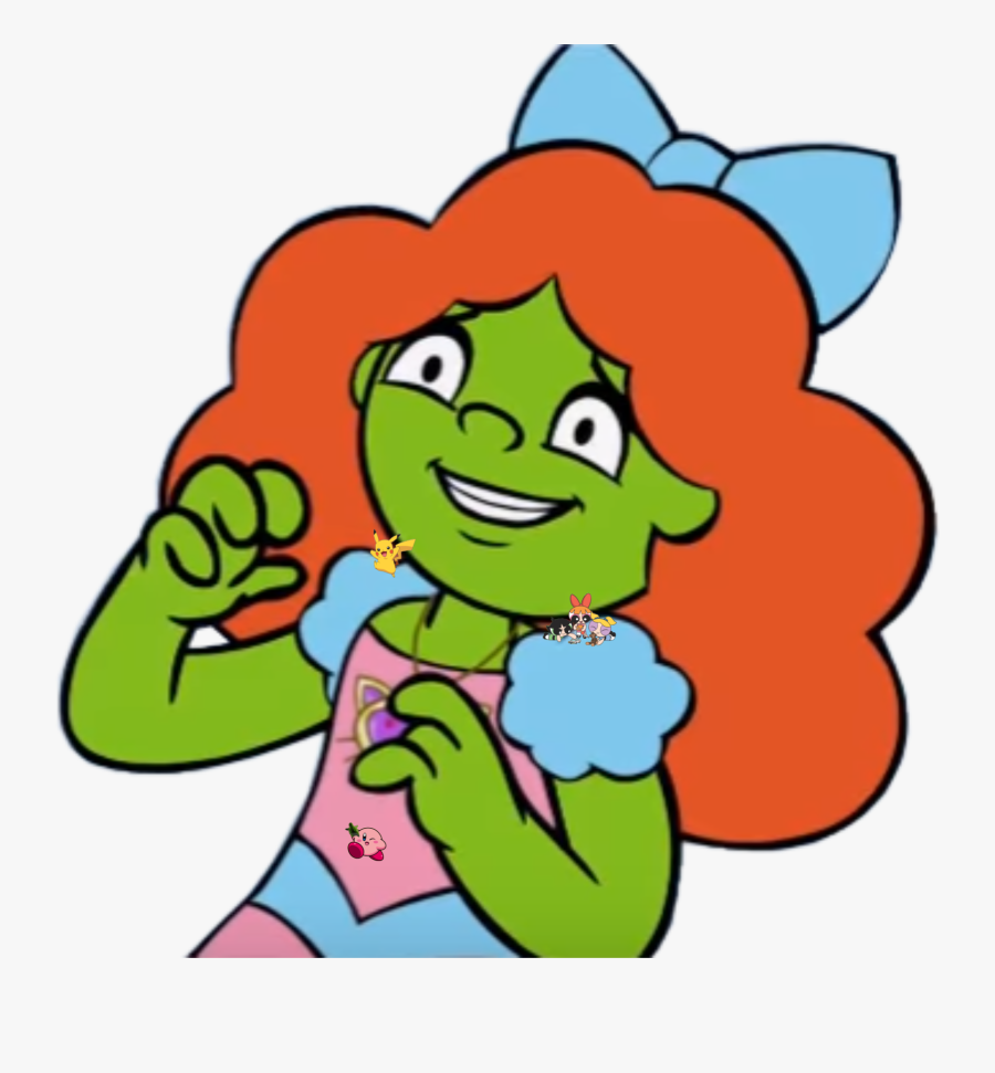 Kirby, Flubber, Pikachu & The Powerpuff Girls Were - Wordgirl Birthday Girl, Transparent Clipart