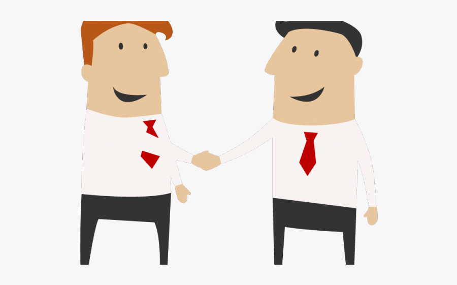 Sale Clipart Deal - Two People Shaking Hands Clipart, Transparent Clipart