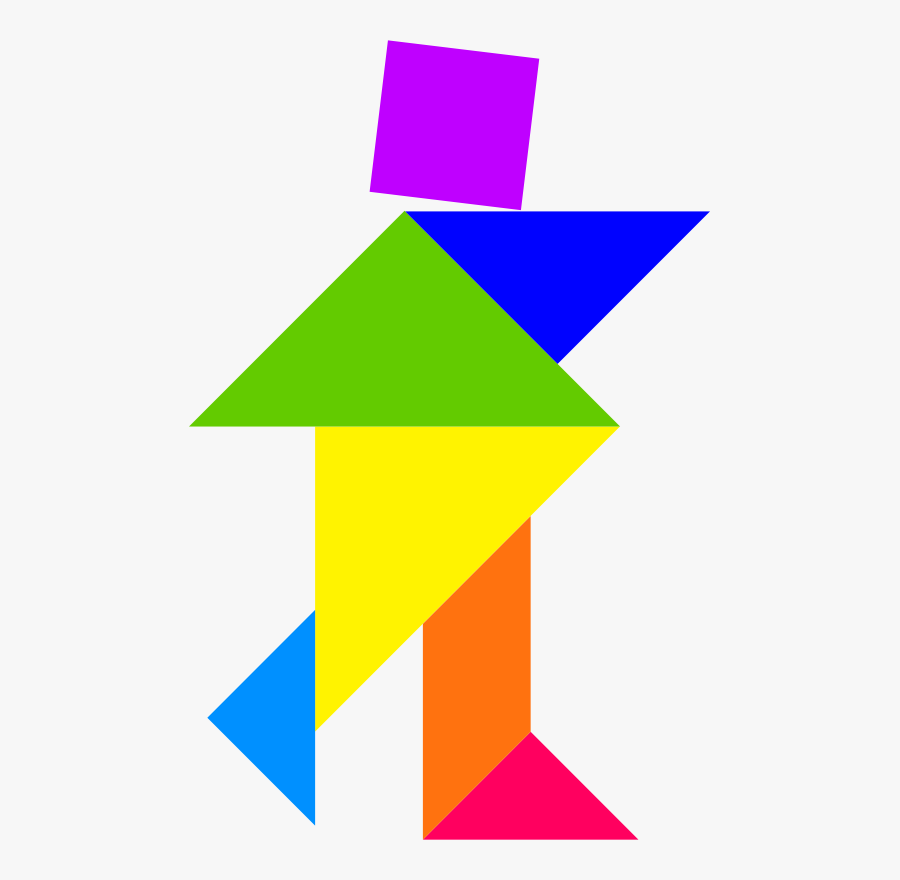 Tangram - Tangram Clipart, Transparent Clipart