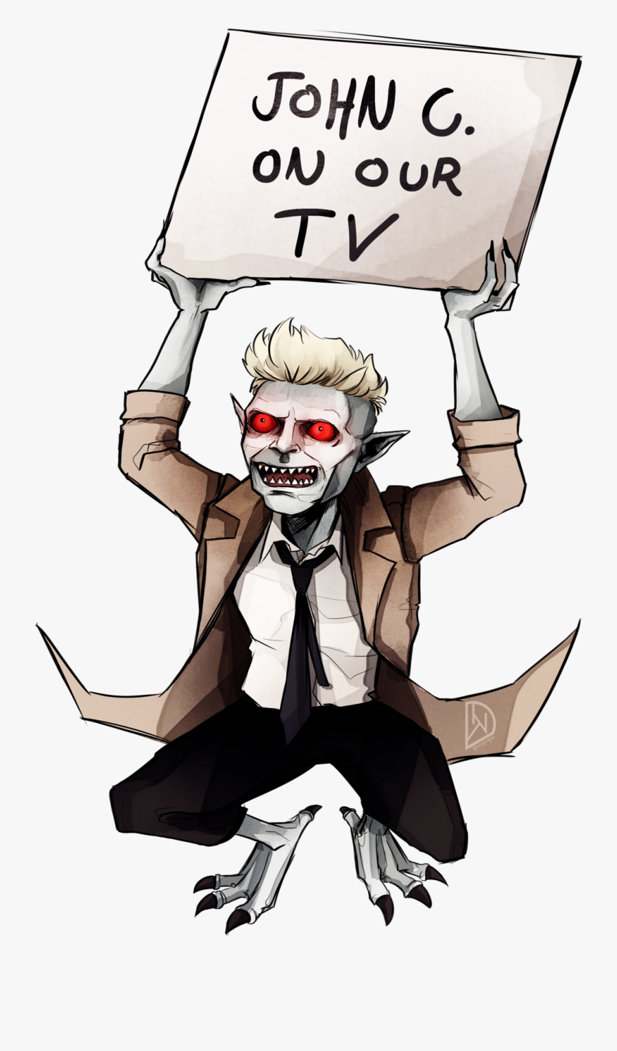 Here"s Johnny I Loved These Tiny Little Gremlins In - Cartoon, Transparent Clipart