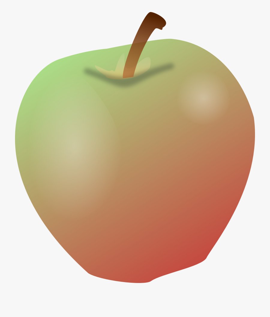 Plant,apple,peach - Clip Art, Transparent Clipart