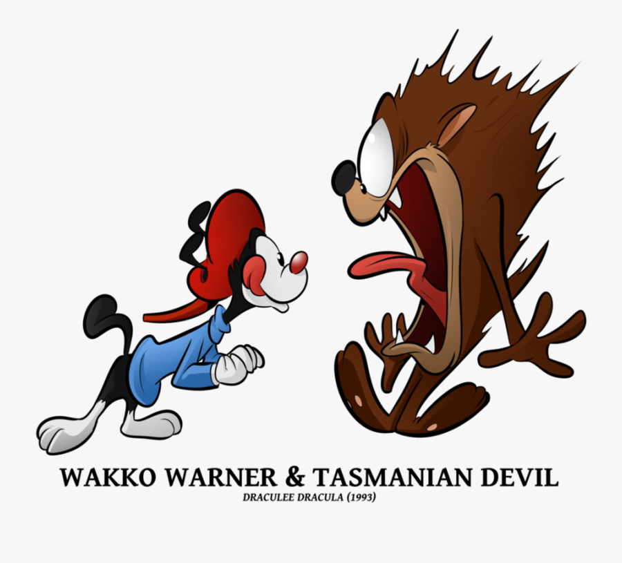Wakko N Taz By Boscoloandrea Tom, Tweety, Merrie Melodies, - Animaniacs Cameos Looney Tunes, Transparent Clipart