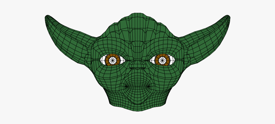 Yoda V Front - Illustration, Transparent Clipart