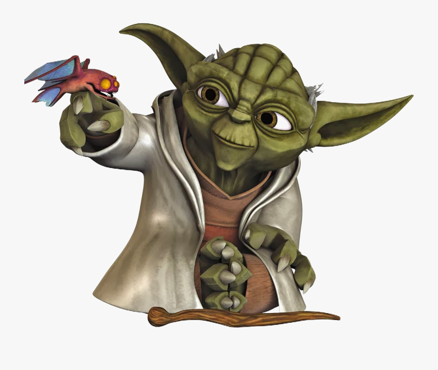 Star Wars The Clone Wars Master Yoda, Transparent Clipart